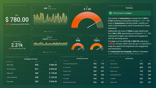 Google Ads Performance Overview
