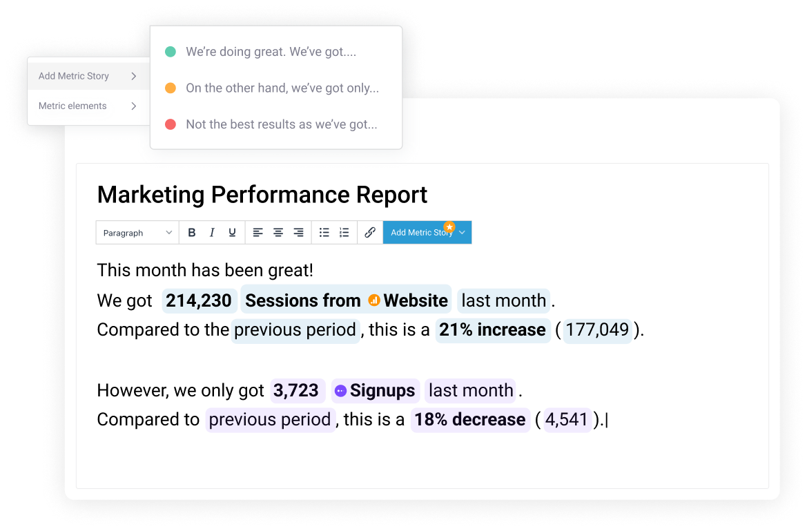 Create custom presentations and share them automatically